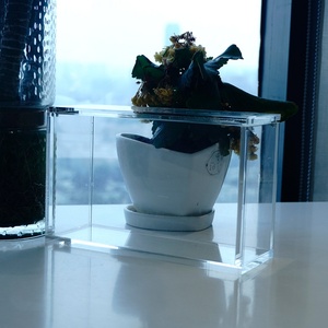 Factory Custom 99% Uv Resistant Clear <b>Magic</b> the Gathering Lucite Acrylic Mtg Booster <b>Box</b> Protector Case - Product Image 3