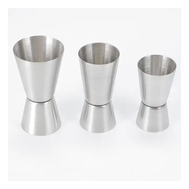 Stainless Steel Double Head Measuring Cup Cocktail Jigger for