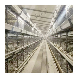Yüksek kalite otomatik H tipi broiler kuş tavuk için tel örgü panelleri pil kanatlı kafes - Product Image 5
