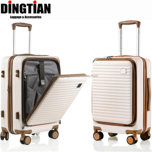 Valise d'Affaires de Bagages à Ouverture Frontale en PC ABS de 20 Pouces de Haute Qualité avec Poche pour <span class=keywords><strong>Ordinateur</strong></span> <span class=keywords><strong>Portable</strong></span> Offre Spéciale <span class=keywords><strong>Sac</strong></span> de Voyage <span class=keywords><strong>Trolley</strong></span> Prix Usine - Product Image 1