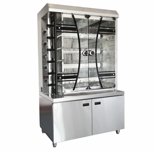 Cocina comercial a gas rotar pollo rostisserie máquina pato pescado asador pollo horno de Gas - Product Image 4