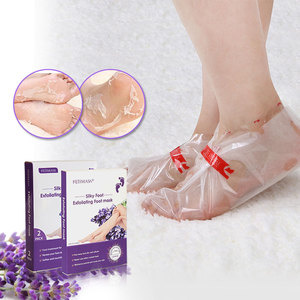 Masque exfoliant nourrissant pour les pieds au lavande, masque pour les pieds et les mains, masque exfoliant pour les pieds et les mains, marque privée - Product Image 1