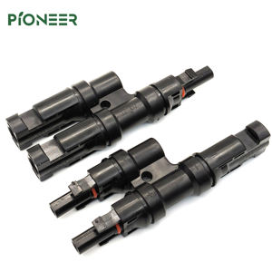 Seri paralel bağlantı güneş kablosu için IP67 su geçirmez 1000V 1 ila 2 T tipi GÜNEŞ PANELI kablo şube konektörü - Product Image 3