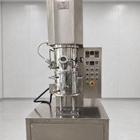 Nouveau mélangeur planétaire double-chaîne de laboratoire 2L avec contrôle automatique et moteur pour agitation de produits chimiques et moulage – Machine intégrée