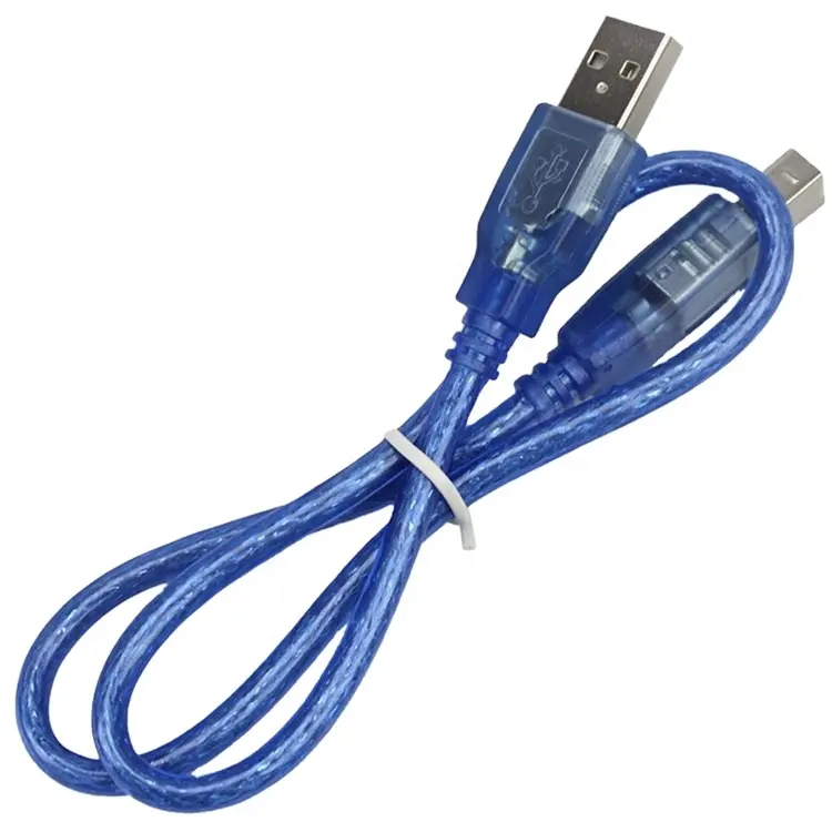 Cable de alta velocidad de 0,3 M, Cable USB 2,0 macho A macho B para impresora UNOR3, 30cm