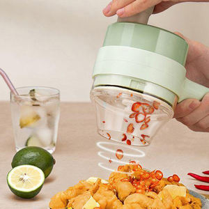 Prix bas d'usine Accessoires de cuisine multifonction USB coupe-<span class=keywords><strong>légumes</strong></span> mini hachoir <span class=keywords><strong>électrique</strong></span> <span class=keywords><strong>pour</strong></span> la cuisine - Product Image 2