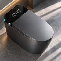 En stock - Toilette intelligente électrique, bidet intelligent, WC en céramique monobloc, chasse d'eau automatique, télécommande, sécheur à air chaud