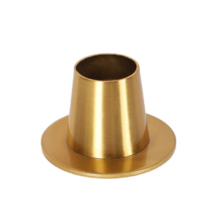 Portacandele in Ferro e Ottone Personalizzati all'Ingrosso, Decorazione Romantica per Cena, Matrimonio, Bar, Feste, Supporti per Candele da Tavolo - Product Image 3
