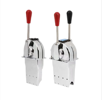 Levier de commande marin de type différent pour bateau monomoteur ou bateau bimoteur