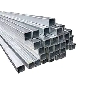 Scaffolding Zinc Coated Pipe Pre Galvanized Square Rectangular Hollow Section Square Carbon Steel Pipe And Tube