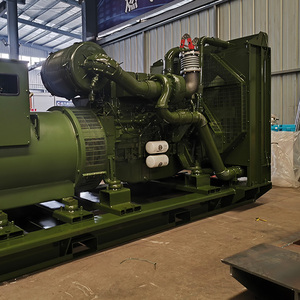 Groupe électrogène 400KW, moteur tout cuivre, triphasé, refroidi par eau, équipement d'alimentation électrique, moteur 500KVA, prix réduit - Product Image 1