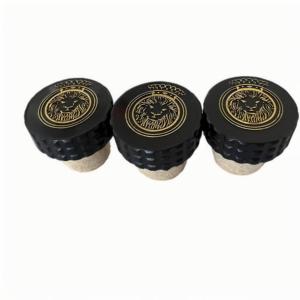 Fabbrica diretta Logo personalizzato T forma di tappo di bottiglia 30*32.5mm di sughero di plastica con sughero naturale per bevande al vino rosso - Product Image 5