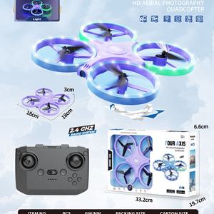 สินค้าใหม่ปี 2026 โดรนควบคุมระยะไกลแบบมีจอ LCD ขนาด 4.3 นิ้ว พร้อมไฟ LED รุ่นมินิ กล้องคู่ หมุนได้ 360 องศา สำหรับเด็ก - Product Image 4