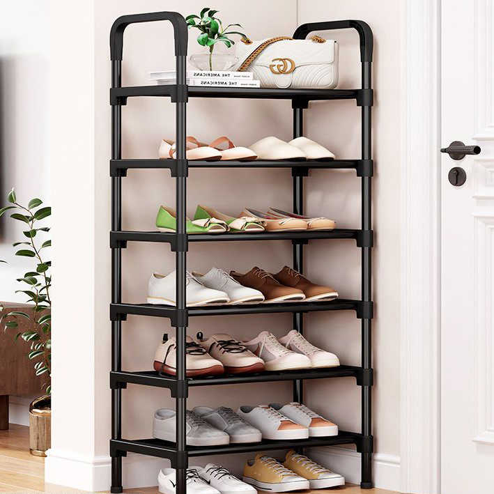 Customized Shoe Rack 6 Layers Kids Multifunctional 50 Pair Shoe Rack ...