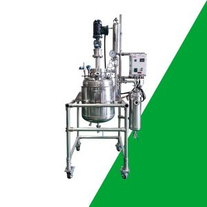 Reactor cristalizador químico de acero inoxidable encamisado de 100L en oferta para refinación de petróleo - Product Image 4