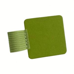 Porte-stylo auto-adhésif élastique pour ordinateur portable et tablette, accessoire en cuir PU avec boucle pour stylo, pour carnets et cadeaux promotionnels - Product Image 4