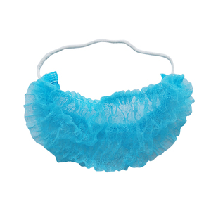 شبكة لحية البولي بروبلين يمكن التخلص منها مع أربطة مرنة أقنعة لحية واقية لشارب اللحية وسوالف - Product Image 5