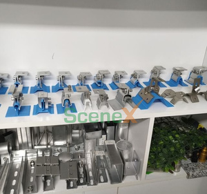 Kit de vis universelles réglables <span class=keywords><strong>Schletter</strong></span> SingleFix-V Solo 1 X pour fixation de panneaux solaires sur toit en tôle trapézoïdale - Product Image 6