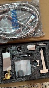 Керамический хромированный однорычажный смеситель для ванной комнаты - Product Image 5