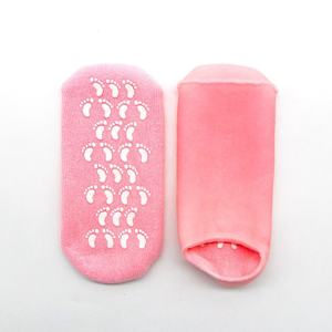Compports Anti-Cracking Hidratante Cuidado DE LOS PIES Calcetines de talón de gel de silicona reutilizables para mujeres para talones agrietados - Product Image 6