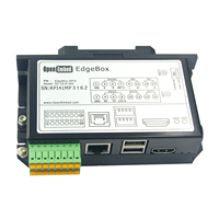 Raspberry Pi CM4 Industrial Auto Mini PLC, Controlador Lógico Programable, Ethernet, USB, RS232, RS485, LPDDR4 RAM, Node-Red, Linux