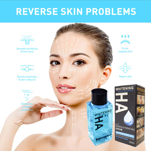 Suero dorado AHA de alta calidad Productos hidratantes para el cuidado de la piel Suero facial corporal hidratante 30ml - Product Image 3