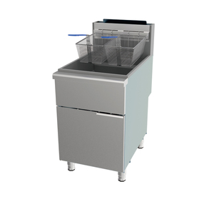 Freidora <span class=keywords><strong>de</strong></span> gas vertical comercial <span class=keywords><strong>de</strong></span> 40L, freidora profunda con control <span class=keywords><strong>de</strong></span> temperatura <span class=keywords><strong>de</strong></span> cilindro arenado - Product Image 5