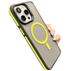 Zyq เคสใสสีด้านสำหรับ iPhone 15 14 13 12 11 Pro Max PLUS เคสชาร์จไร้สายแบบแม่เหล็กขนาดเล็ก - Product Image 5