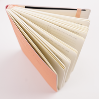 Étui relié logo personnalisé A5 B6 couverture rigide en cuir PU carnet d'adresses carnet de notes livre de mots de passe liste de choses à faire
