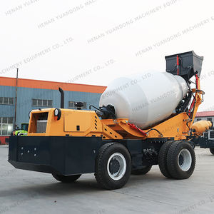 Mini agitador portátil, máquina mezcladora de hormigón móvil de carga automática, camión pequeño mezclador de cemento diésel autopropulsado, <span class=keywords><strong>precio</strong></span> de coche - Product Image 5