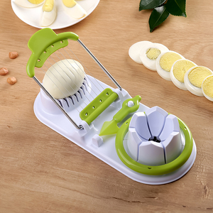 Accessoires de cuisine modernes de qualité alimentaire, outils de <span class=keywords><strong>cuisson</strong></span> manuels, trancheur à œufs en plastique, écologique - Product Image 5
