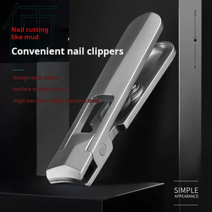 Kit de coupe-ongles à grande ouverture en acier inoxydable anti-éclaboussures, ciseaux à ongles, outil de manucure et pédicure, coupe-ongles en gros - Product Image 6
