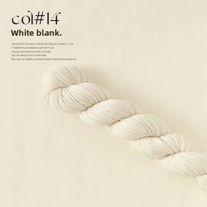 Ручная окрашенная 100 г 100% кашемировая шерстяная пряжа, комплект, плотное прилегание, Теплый Твист для ручного вязания, тип камвольной пряжи - Product Image 4