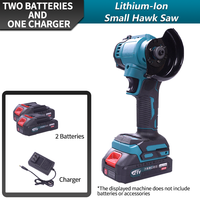 Mini-meuleuse d'angle portative rechargeable Little Eagle à batterie lithium pour découpe, meulage et polissage