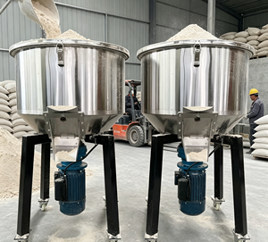 เครื่องผสมเม็ดพลาสติกแนวตั้งสแตนเลส เครื่องผสมสีแบบโฮโมจีไนเซอร์ เครื่องผสมอุตสาหกรรม - Product Image 1