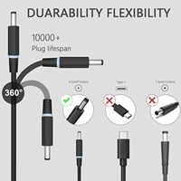 Adaptateur secteur BST 130W 19.5V 6.7A avec embout 4.5x3.0mm pour ordinateur portable Inspiron 16/5620/7610 15/7501/7510/7590/7591, certifié CE, neuf