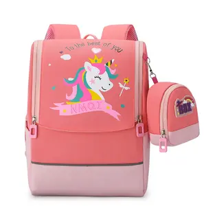 POSH DREAMS New Unicorn Dinosaur Children's Space Series Lightweight Bag for 4-8 Years Old scool bags for kids