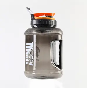 1.5L Water Bottle With Case - Premium Strong Durable Half Gallon Water Jug with Handle Water Jug Container designed logo color