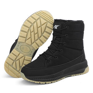 บูทหิมะขนเฟอร์แฟชั่นสำหรับผู้หญิงมาใหม่รองเท้าผู้หญิงสีขาวผ้ากำมะหยี่พร้อมกระเป๋ากลางแจ้งสหรัฐอเมริกา - Product Image 2