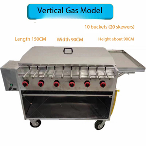 Machine de chauffage de maïs multifonctionnelle à gaz, torréfacteur de maïs à tambour rotatif, torréfacteur de maïs rotatif à vendre - Product Image 4