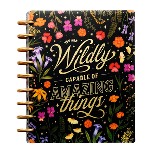 7*9.25 inch hạnh phúc kế hoạch đĩa ràng buộc 12 tháng kế hoạch máy tính xách tay cho món quà tùy chỉnh sipral máy tính xách tay - Product Image 1