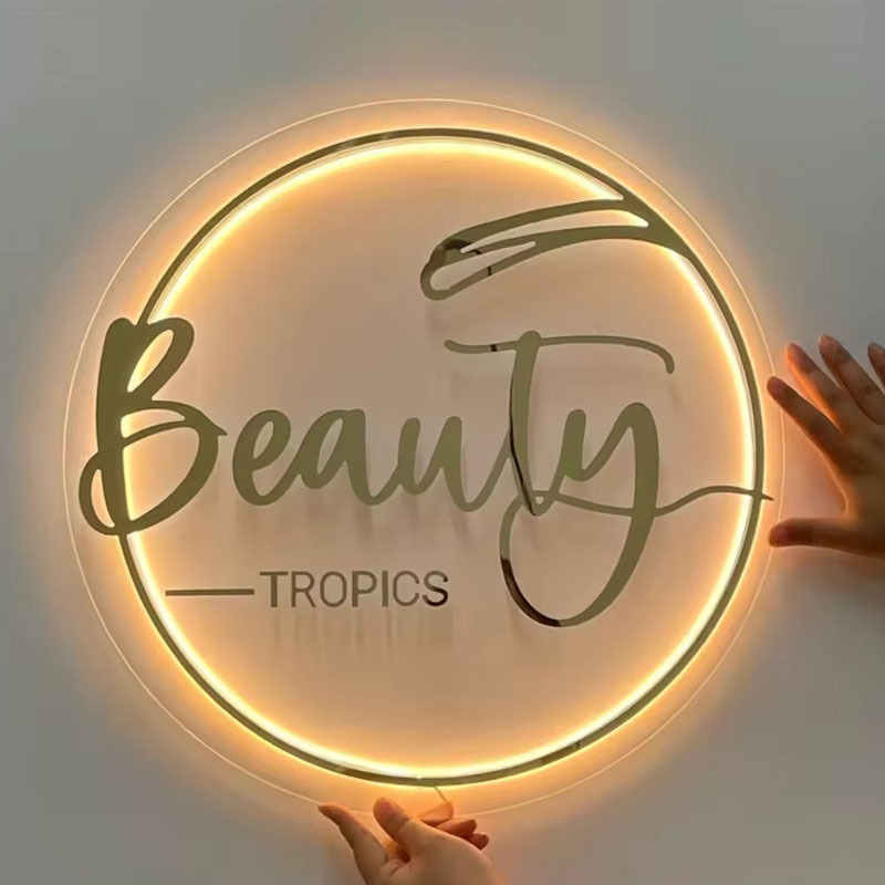 Customizable Acrylic Neon LED Sign Light