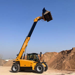 Kapasitas Muatan 3 Ton Tinggi Angkat 7 Meter Telehandler Diesel untuk Konstruksi Pertanian dengan Gearbox - Product Image 6