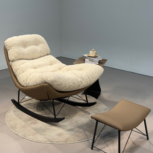 Sillón Reclinable Individual Manual de Metal Moderno, Venta al Por Mayor de Fábrica, para Apartamento, Hogar, Oficina, Sala de Estar, Altura Ajustable 835 - Product Image 6