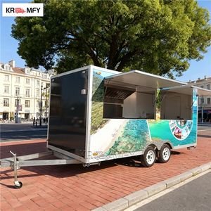 Food Truck, Camion de Pizza, Camion de Boulangerie, Remorque de Restauration Personnalisée, Fourgon de Traiteur Entièrement Équipé, Chariot à Hot-dogs - Product Image 2