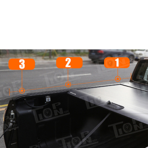 5.5 'Camion Lit Rouleau Couvercle Obturateur Pickup Camion Lit Couverture En Aluminium Dur Rétractable Tonneau Couverture pour Dodge Ram1500 - Product Image 2