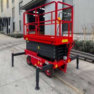 2025 más nuevos elevadores de tijera eléctricos Manlifter plataforma de trabajo aéreo hidráulica de empuje Manual AC/DC - Product Image 2