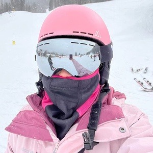 2025 Ski Snowboard Lunettes <span class=keywords><strong>de</strong></span> neige ovales avec protection UV Anti-buée Sangle antidérapante sphérique Lentille détachable pour hommes femmes adultes - Product Image 1