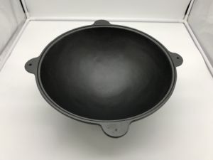 Horno Kazan hecho a medida, <span class=keywords><strong>hierro</strong></span> <span class=keywords><strong>fundido</strong></span> ruso, Wok uzbeko grande, olla Kazan para acampar con horno - Product Image 6