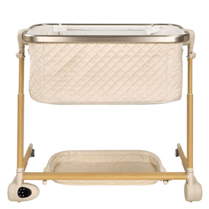 <span class=keywords><strong>Cuna</strong></span> Eléctrica Plegable Premium con Temporizador, Columpio Mecedor, Cama <span class=keywords><strong>de</strong></span> Cabecera <span class=keywords><strong>para</strong></span> Bebés, Niños Pequeños, Recién Nacidos, <span class=keywords><strong>Cuna</strong></span> <span class=keywords><strong>para</strong></span> Bebés - Product Image 6